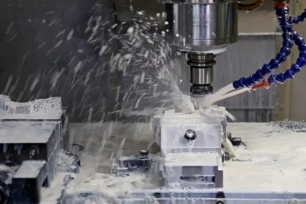 Inhouse-CNC-Fertigung bei TPS Elektronik – präzise Metallbearbeitung.