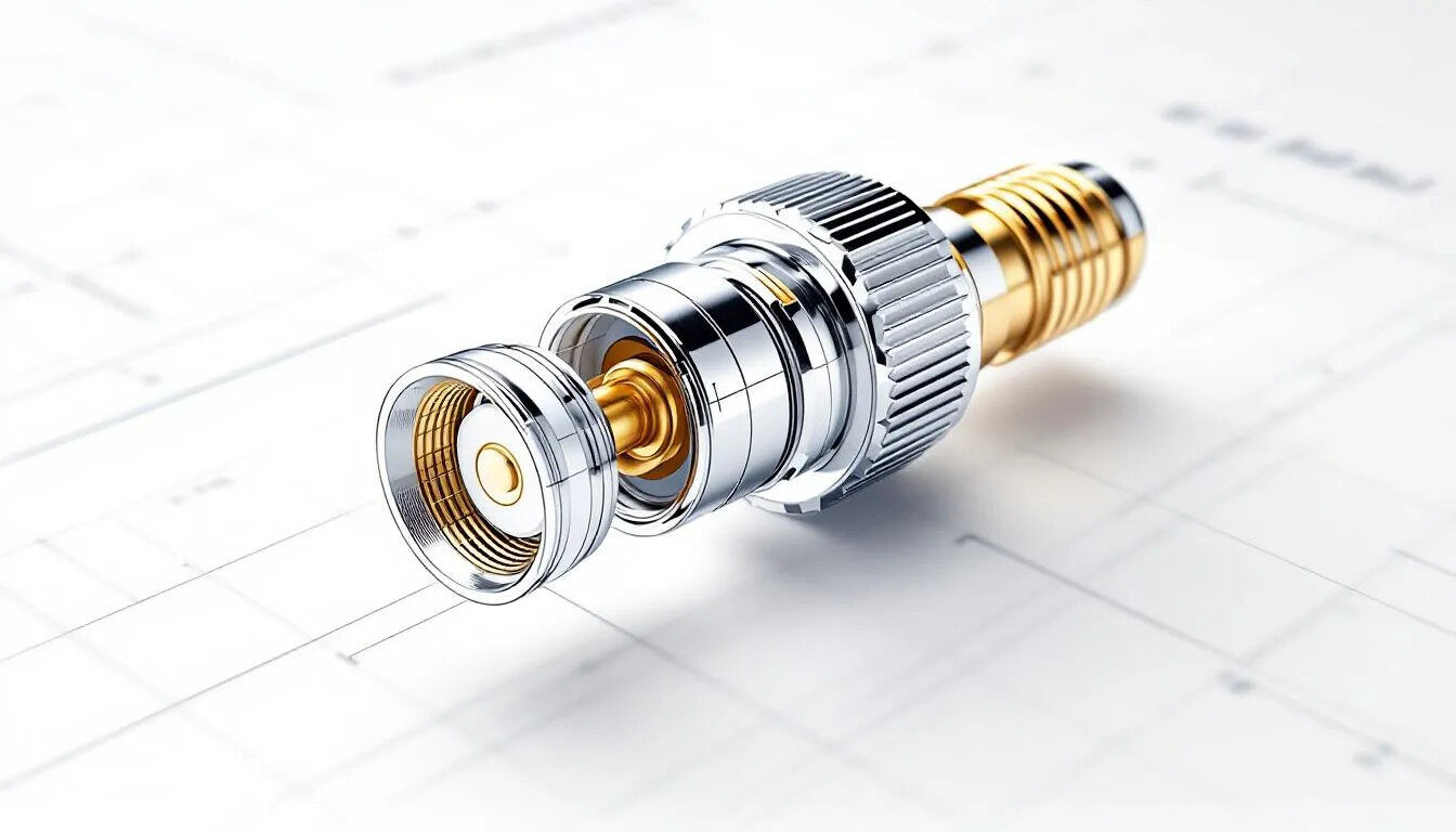 An illustration of the benefits of SMA connectors in a technical setting.