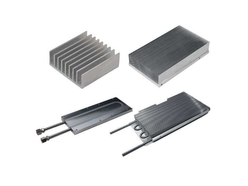 A variety of aluminum heatsinks demonstrating their benefits.