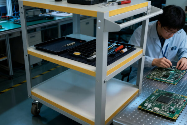 TPS ESD-Wagen: Die komplette mobile Arbeitsstation für sichere Elektronikreparatur und Werkzeugverwaltung