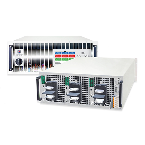 Ein 6U programmierbares Gleichspannungs-Netzteil mit einem sauberen Frontpanel-Design.