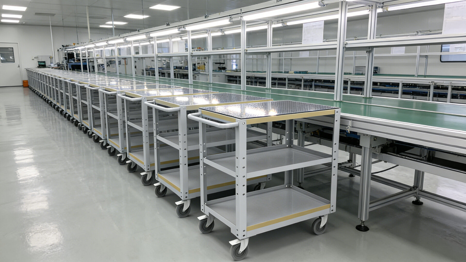 In Ruhe, aber immer bereit – die stillen Helden der Elektronikfertigung.