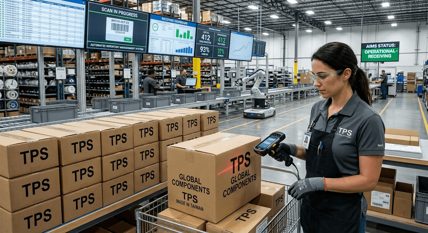 Automated incoming goods inspection and inventory management as a cost reduction strategy in procurement. Automatisierte Wareneingangsprüfung und Bestandsmanagement als Strategie zur Kostenreduzierung im Einkauf.