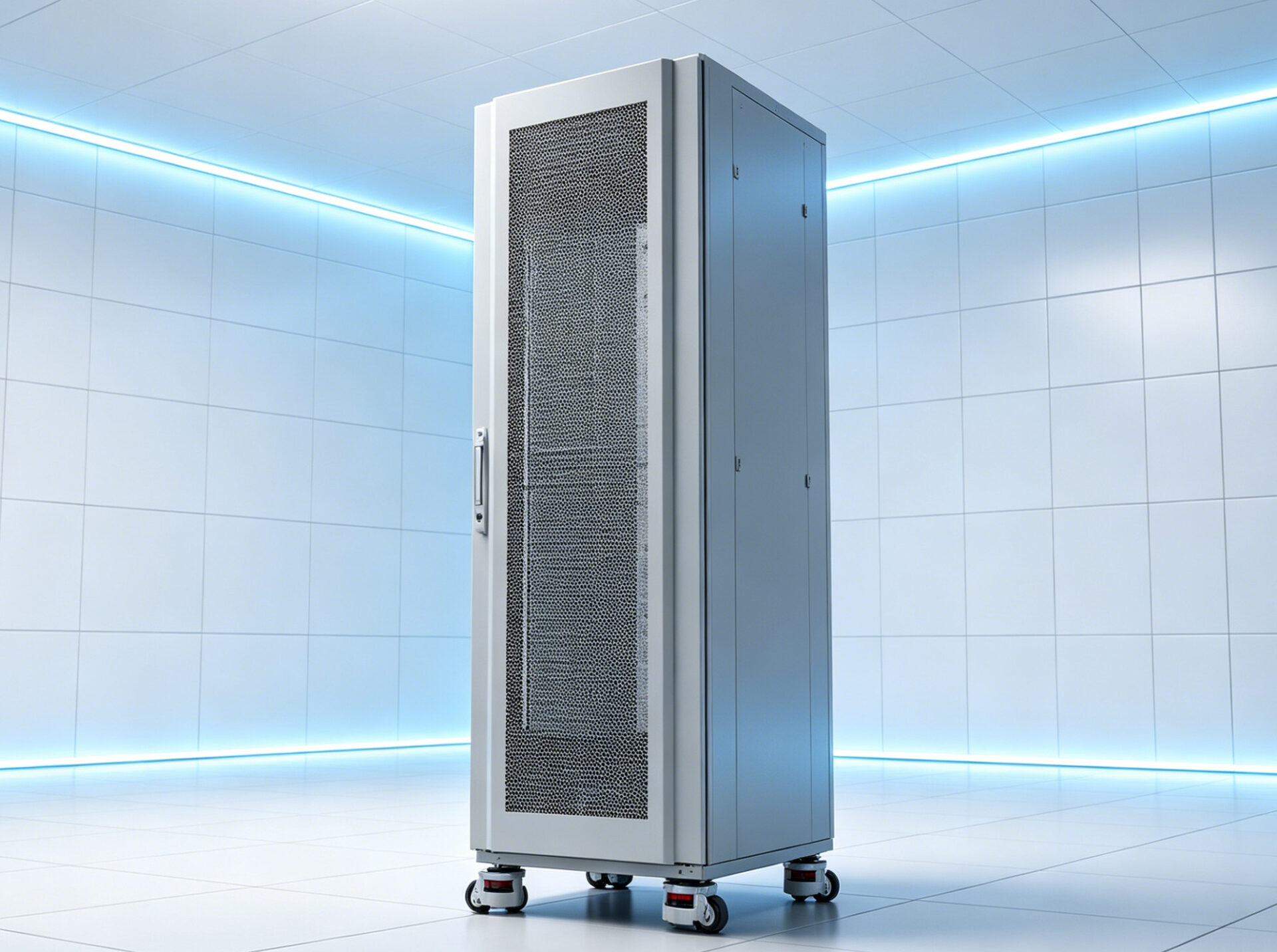 TPS 42U Cabinet RAL 7035 Industrial 19 Inch Rack Enclosure TPS 42-HE-Schrank RAL 7035 Industrie 19 Zoll Rack Gehäuse