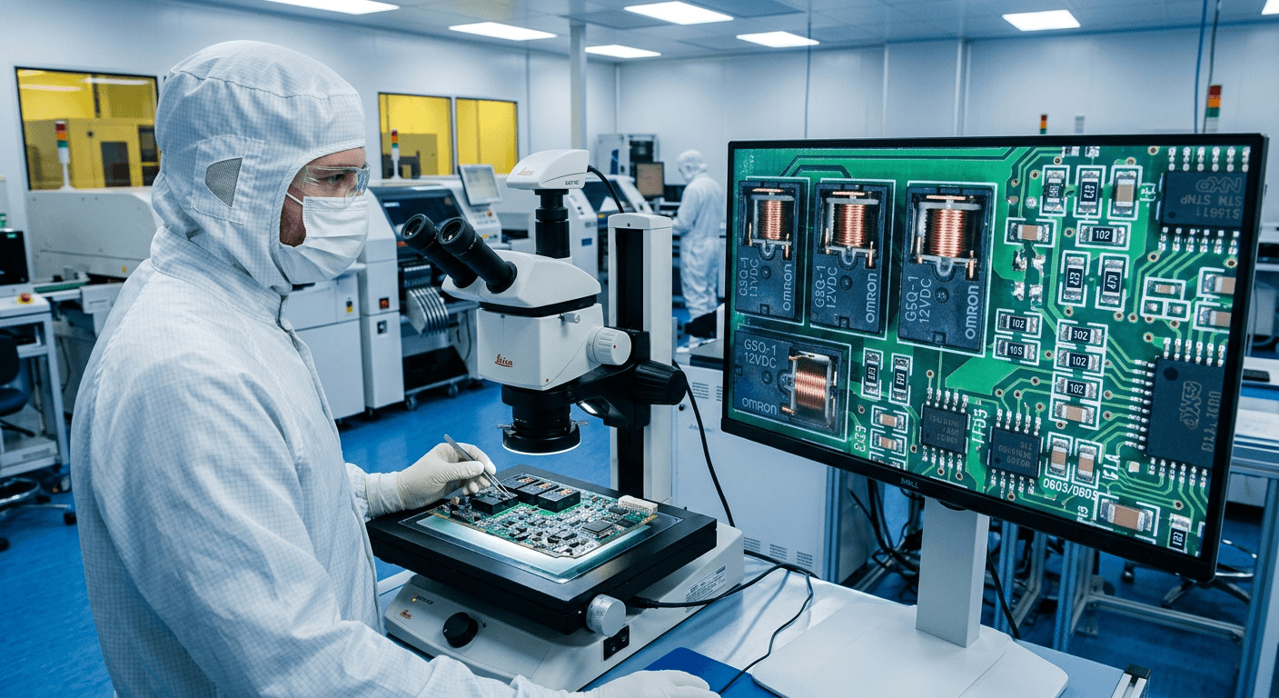 industrial-circuit-board-components-inspection / industrielle-leiterplatten-bauteile-inspektion