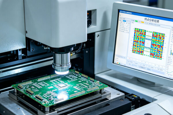 Automated optical inspection PCB assembly