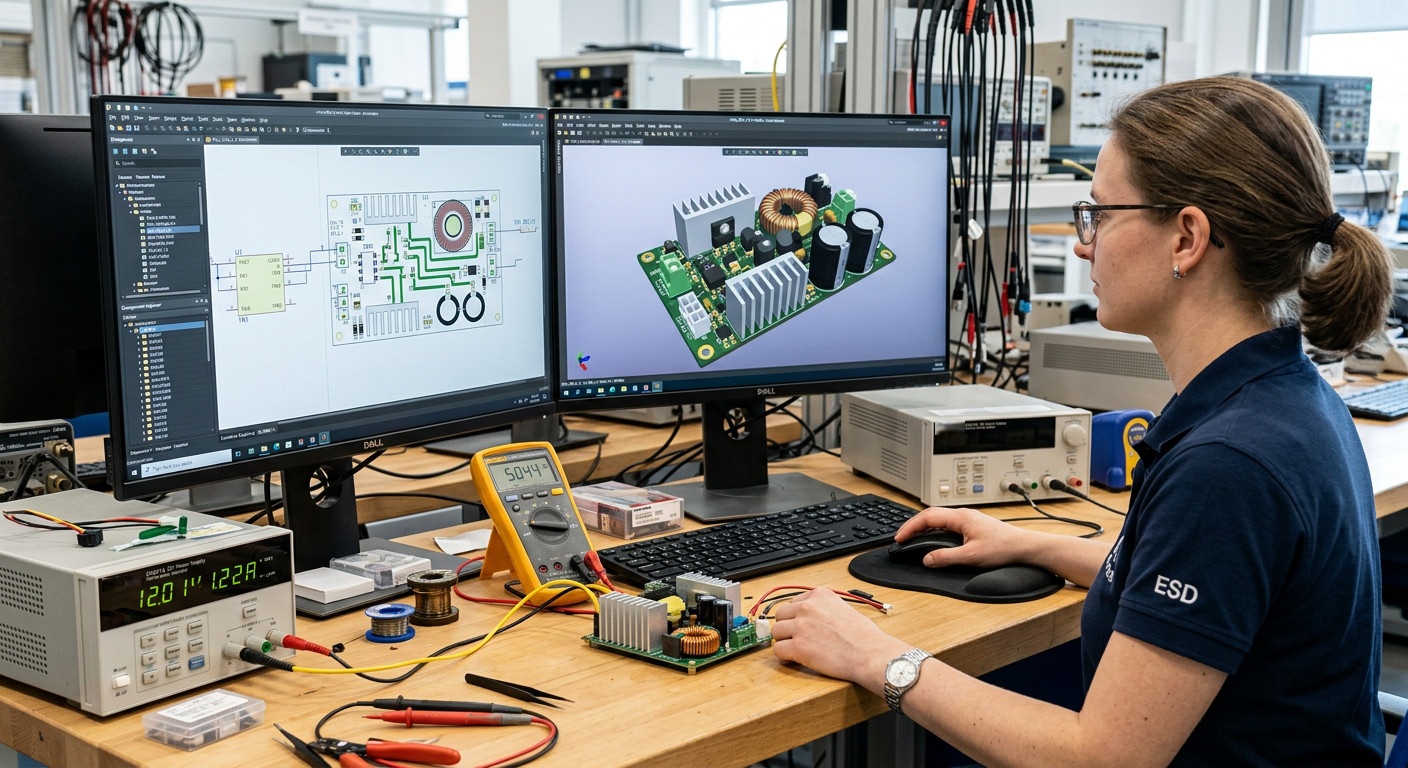 Custom-Industrial-Power-Supply-PCB-Design
