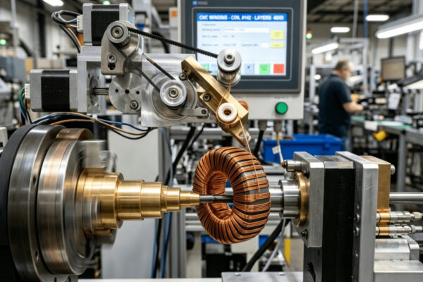Custom Magnetic Coil Winding Process