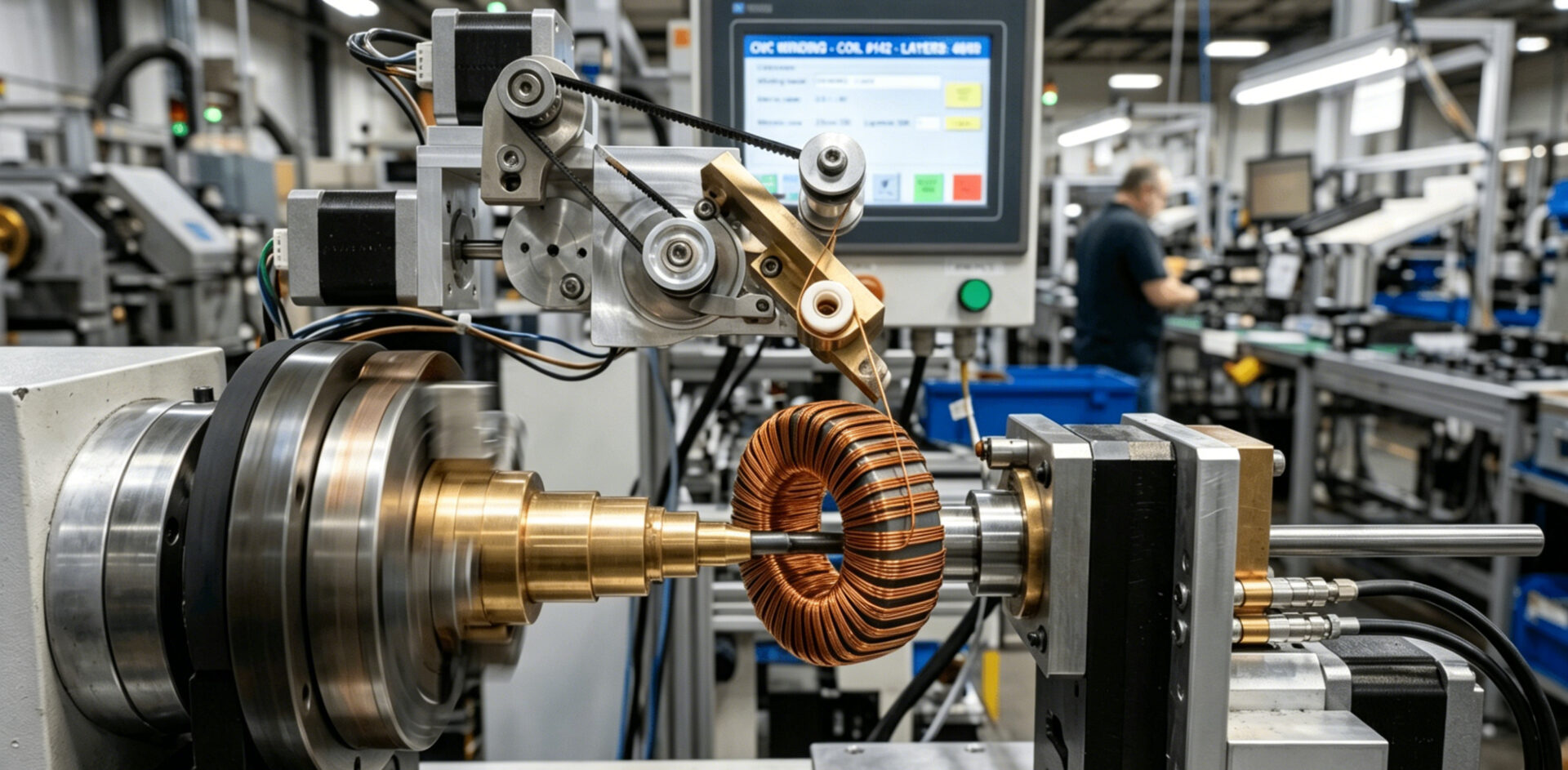 Custom Magnetic Coil Winding Process