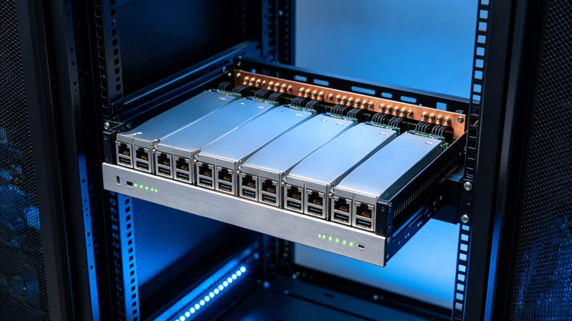 Custom Rack Mount Power Shelf CRPS Module Integration High Density Data Center