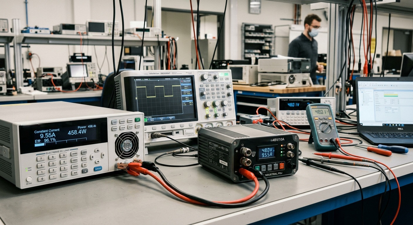 High-Efficiency-Power-Supply-Load-Testing