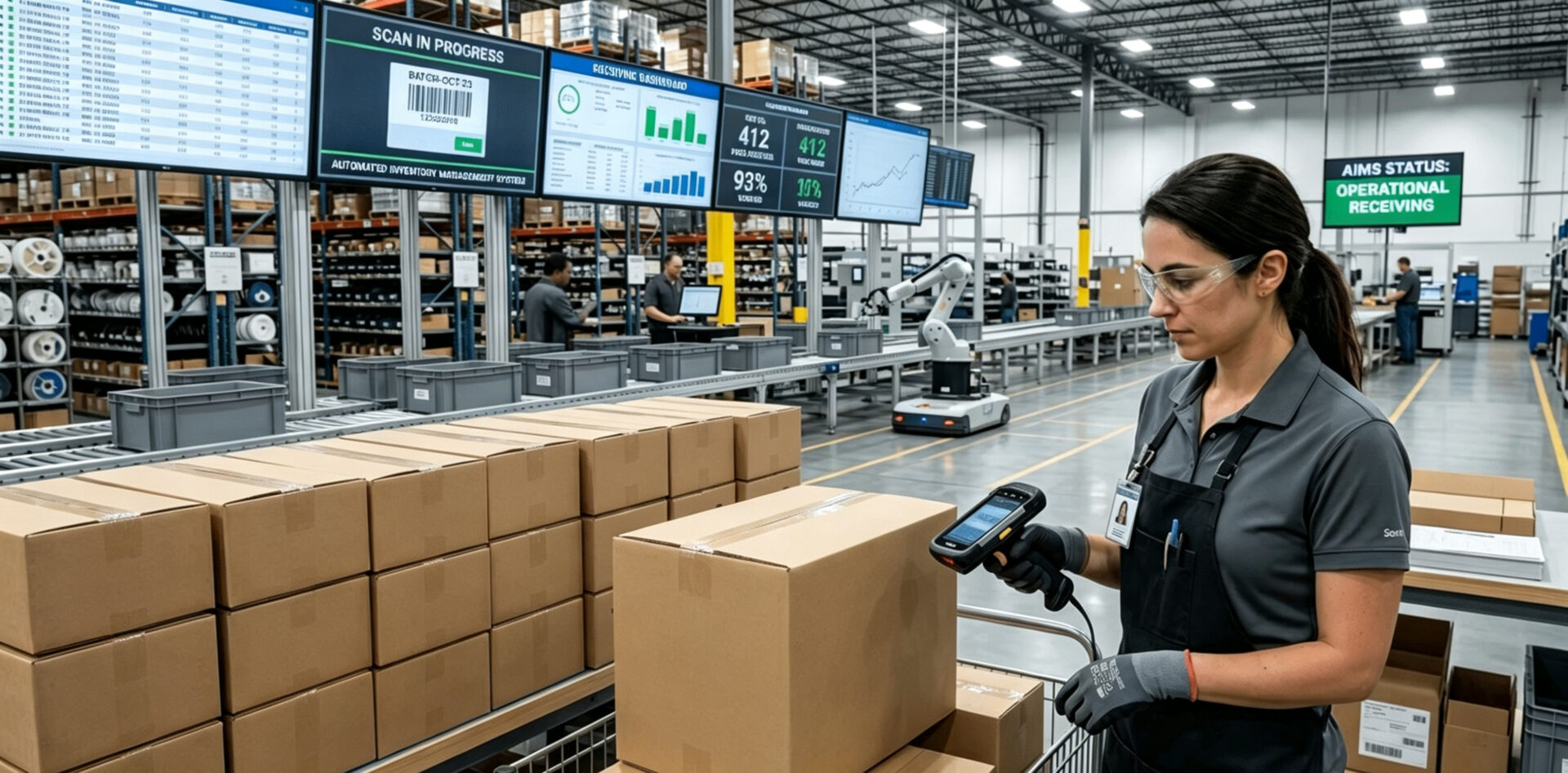 Incoming Goods Inspection and Inventory Management