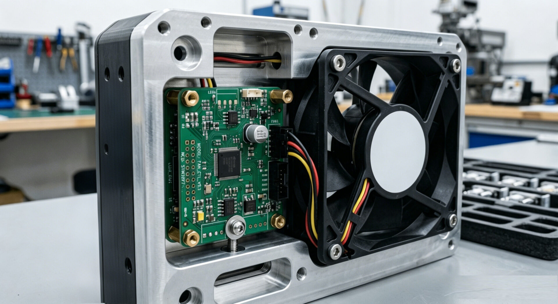 Precision Machining and Industrial Axial Fans Integration