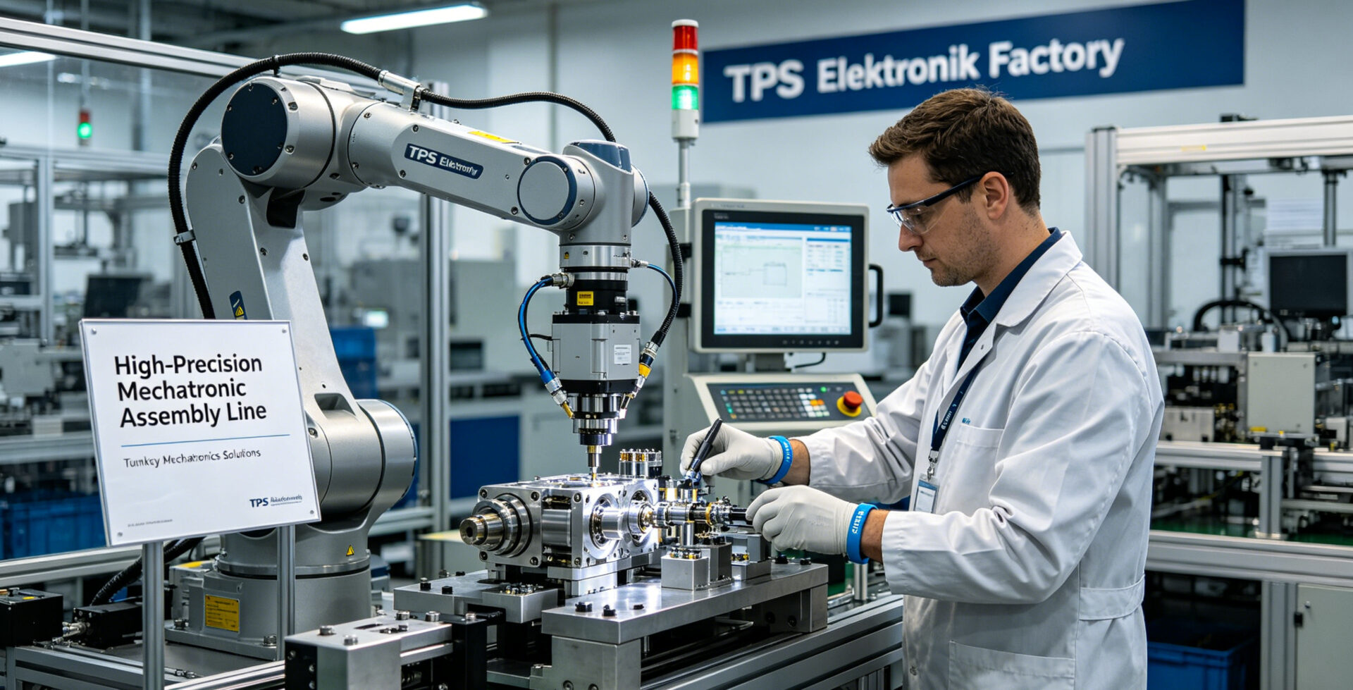 Turnkey Mechatronic Assembly Services Line