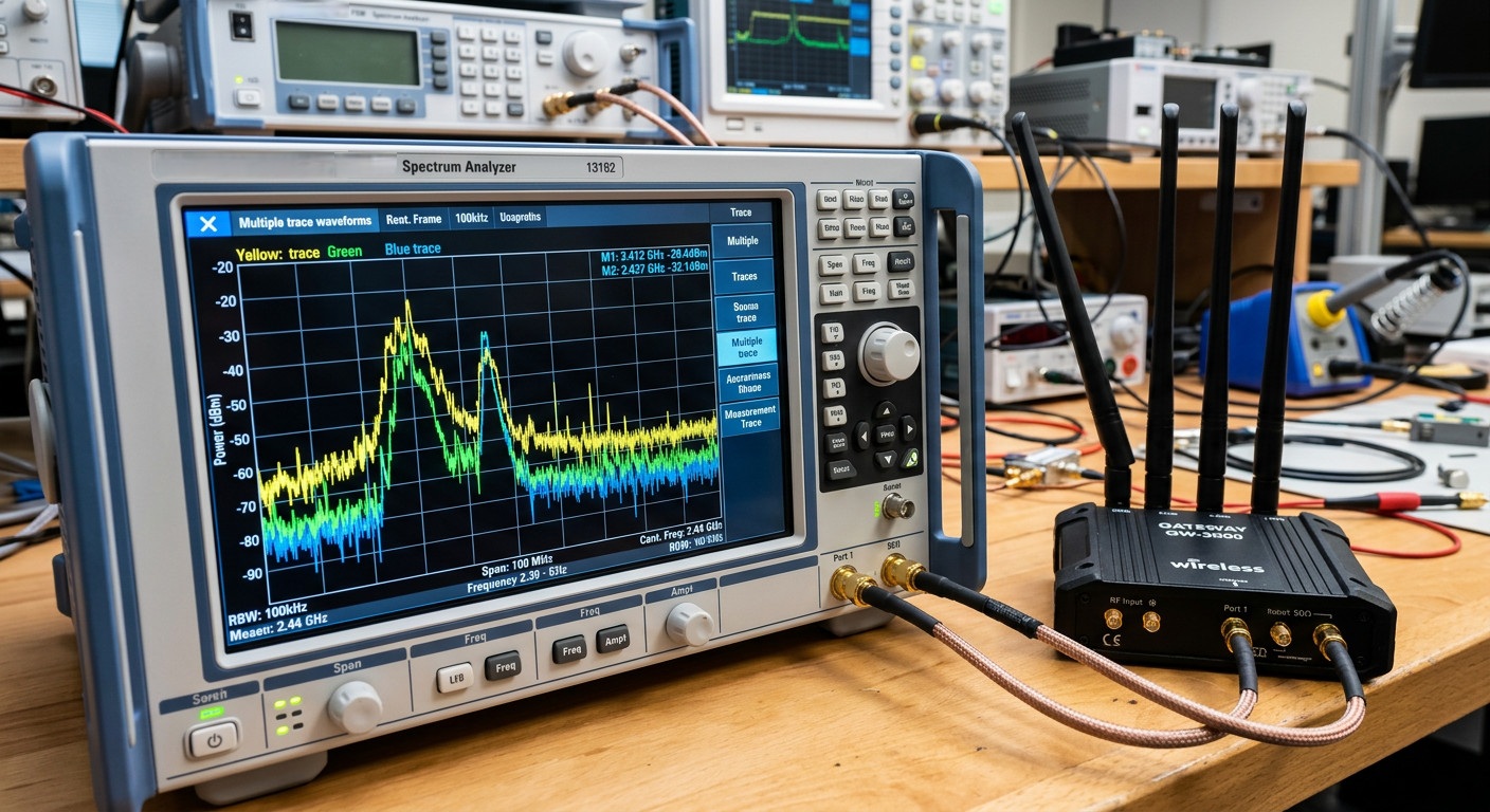 Wireless-Product-Testing-Lab-RF-Analysis