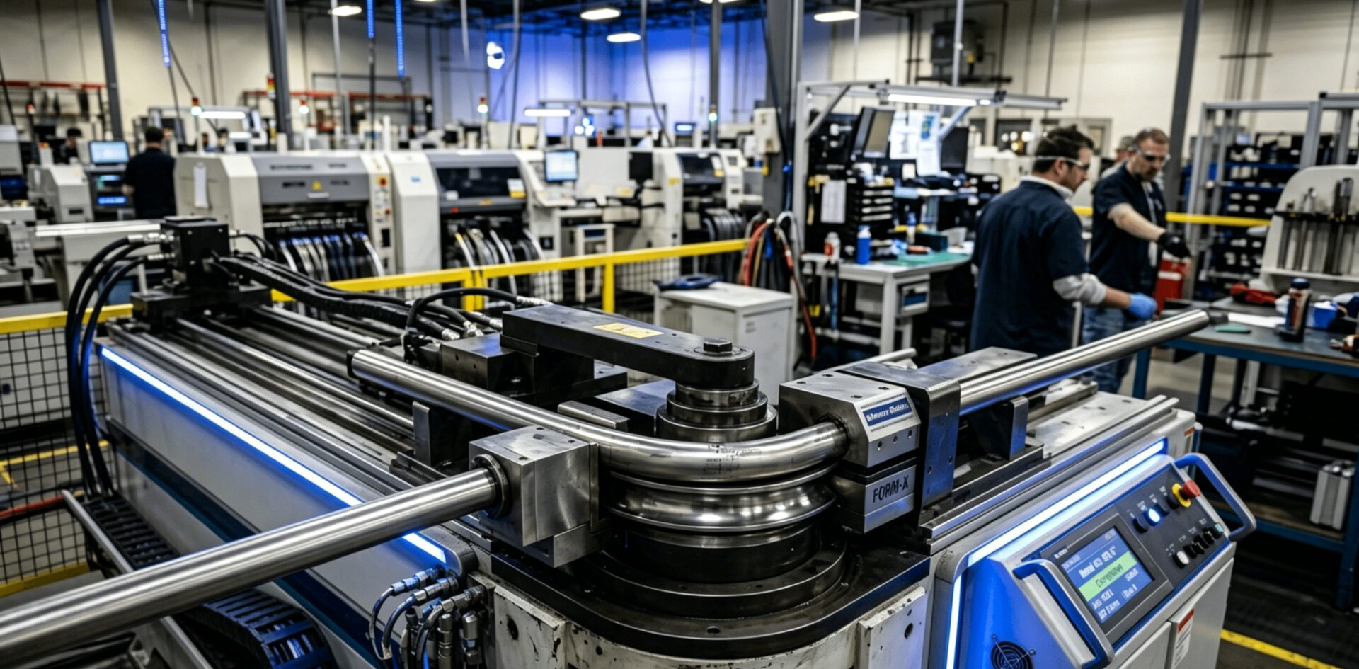 industrial cnc tube bending machine