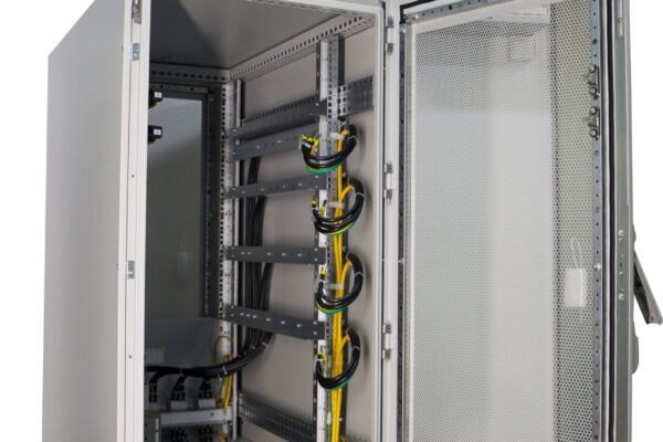 Custom 24U Cabinet at TPS Elektronik GmbH.