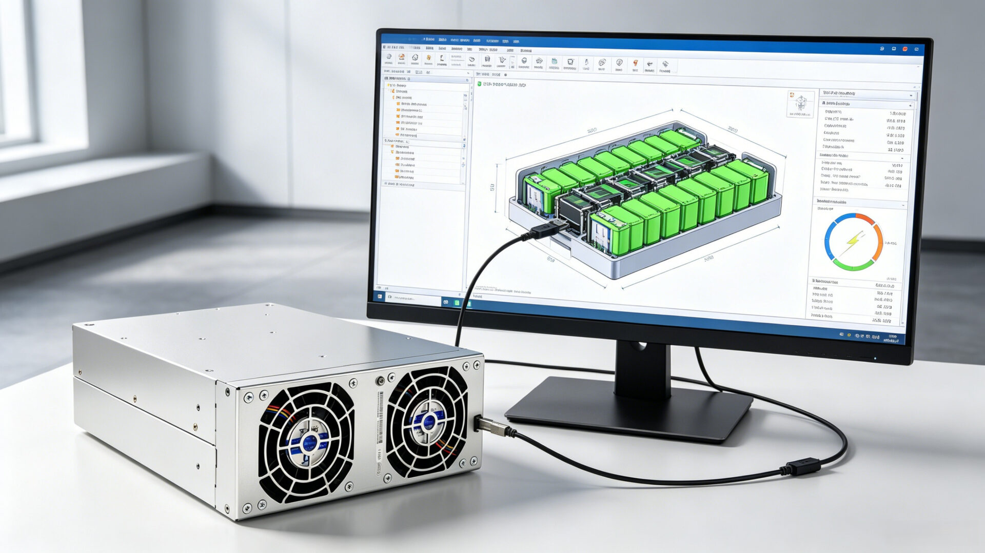 Battery Simulation Software Interface TPS Programmable Power Supply HIL Test – TPS Elektronik
