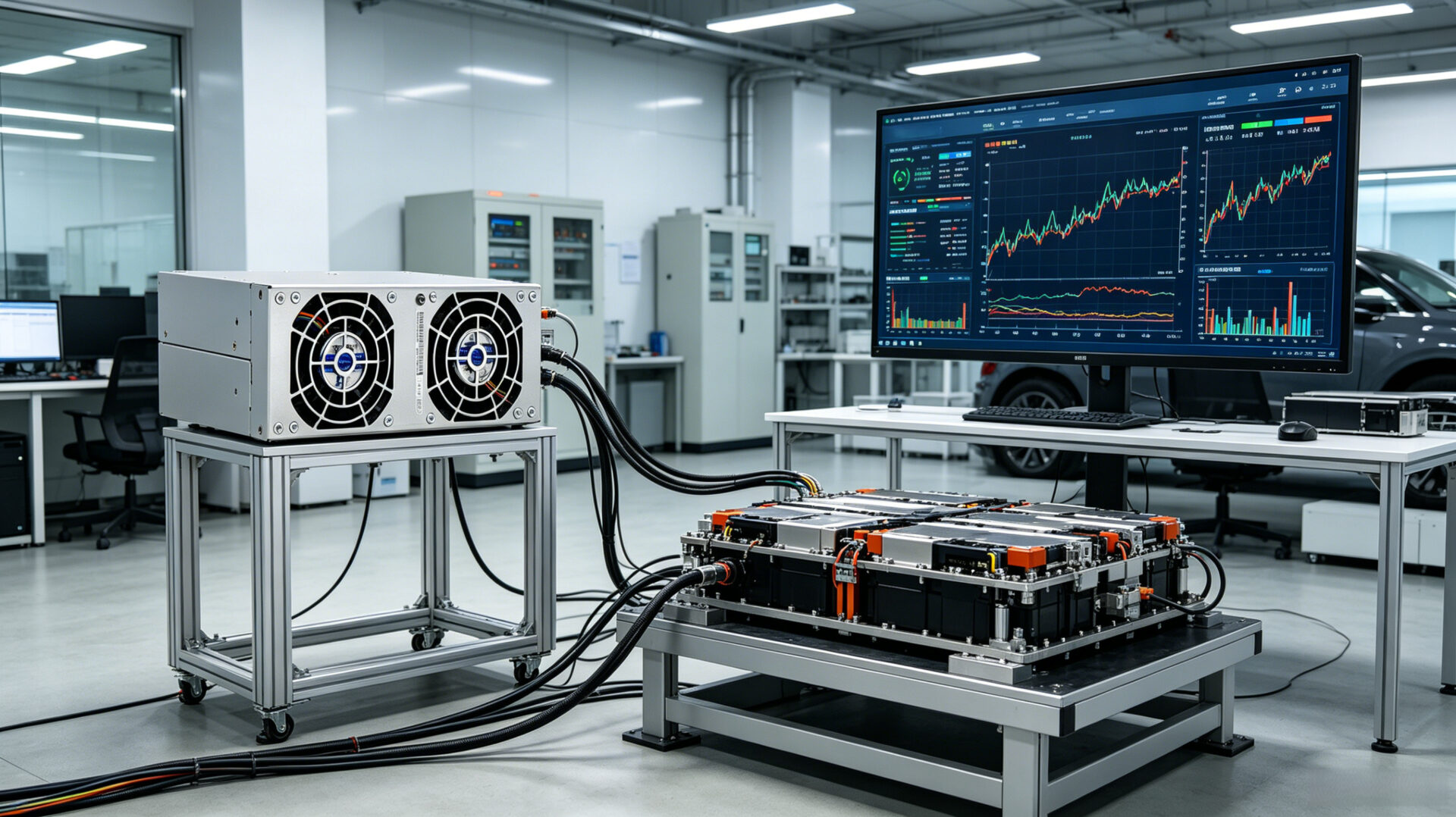 High Power Programmable DC Source EV Battery Pack Testing Laboratory Regenerative – TPS Elektronik