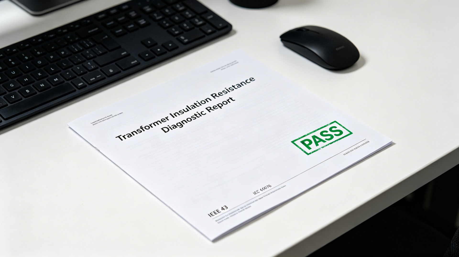 IEEE 43 IEC 60076 Transformer Insulation Resistance Test Standards Compliance Documentation – TPS Elektronik