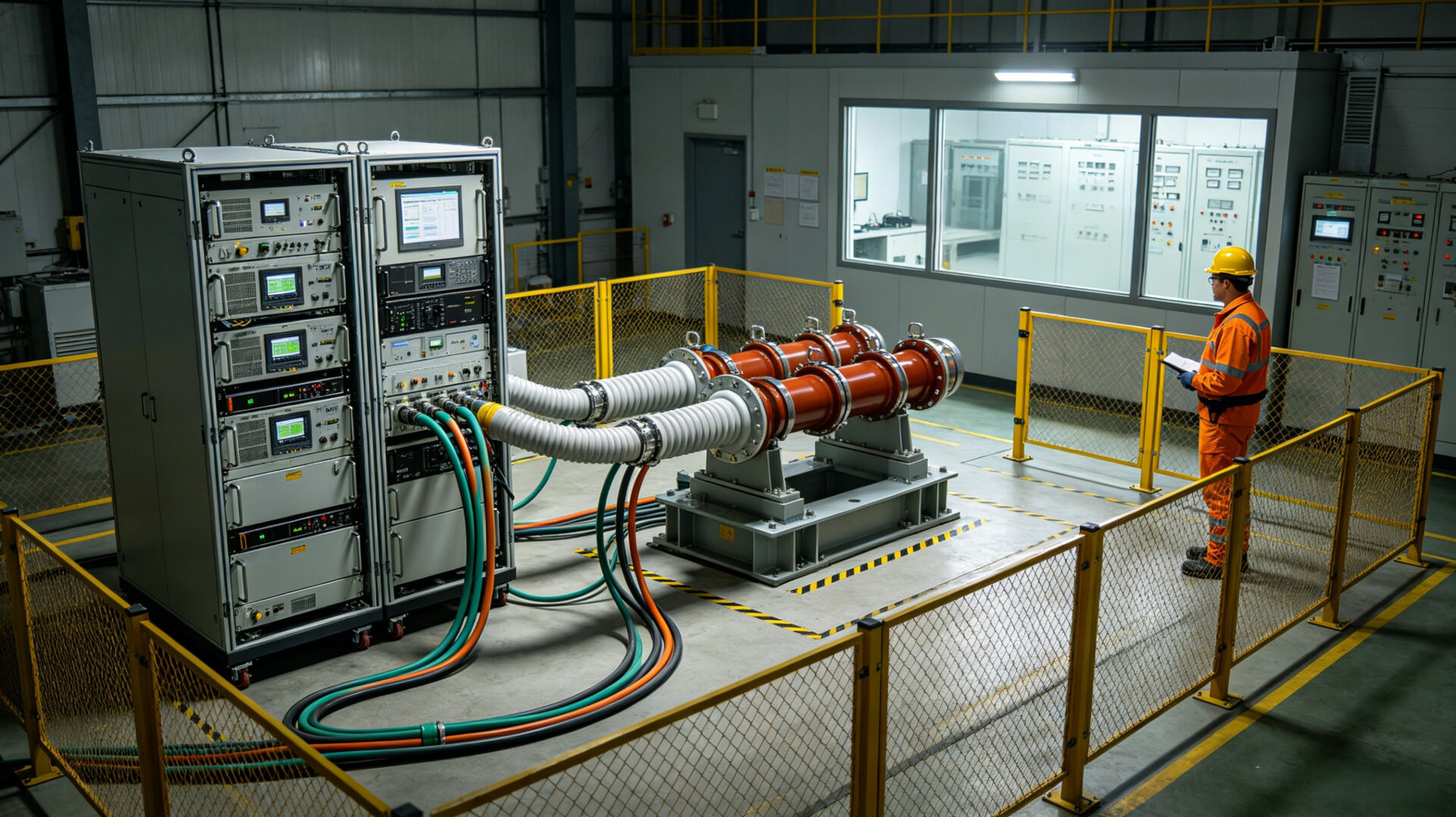 High Voltage High Power Supply HVDC Converter Test Grid Simulation Laboratory – TPS Elektronik