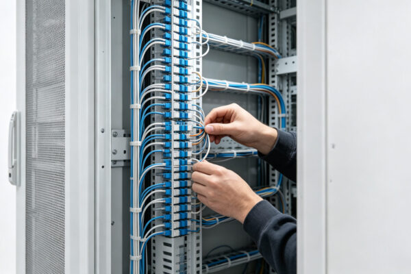 Fiber Optic Patch Panel 42U Rack Enclosure Low Latency Routing HFT – TPS Elektronik