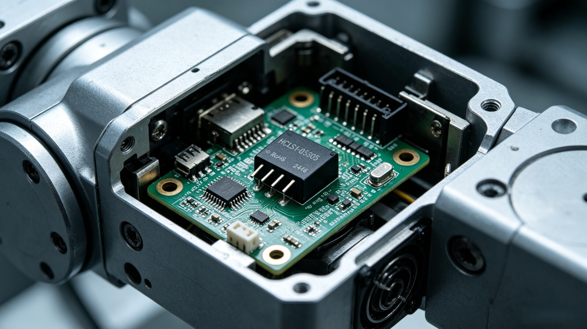Isolated DC‑DC Converter Installed Inside Robot Joint Servo Drive PCB – TPS Elektronik