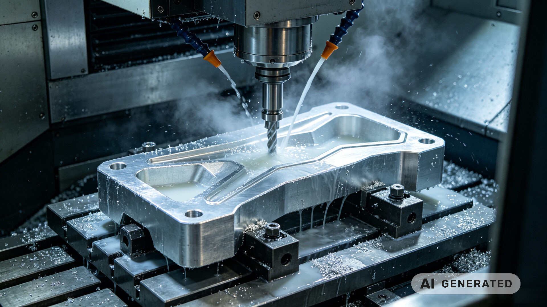 5‑Axis-CNC-Machining-Integrated-Aluminum-Bracket-Complex-Geometry-–-TPS-Elektronik
