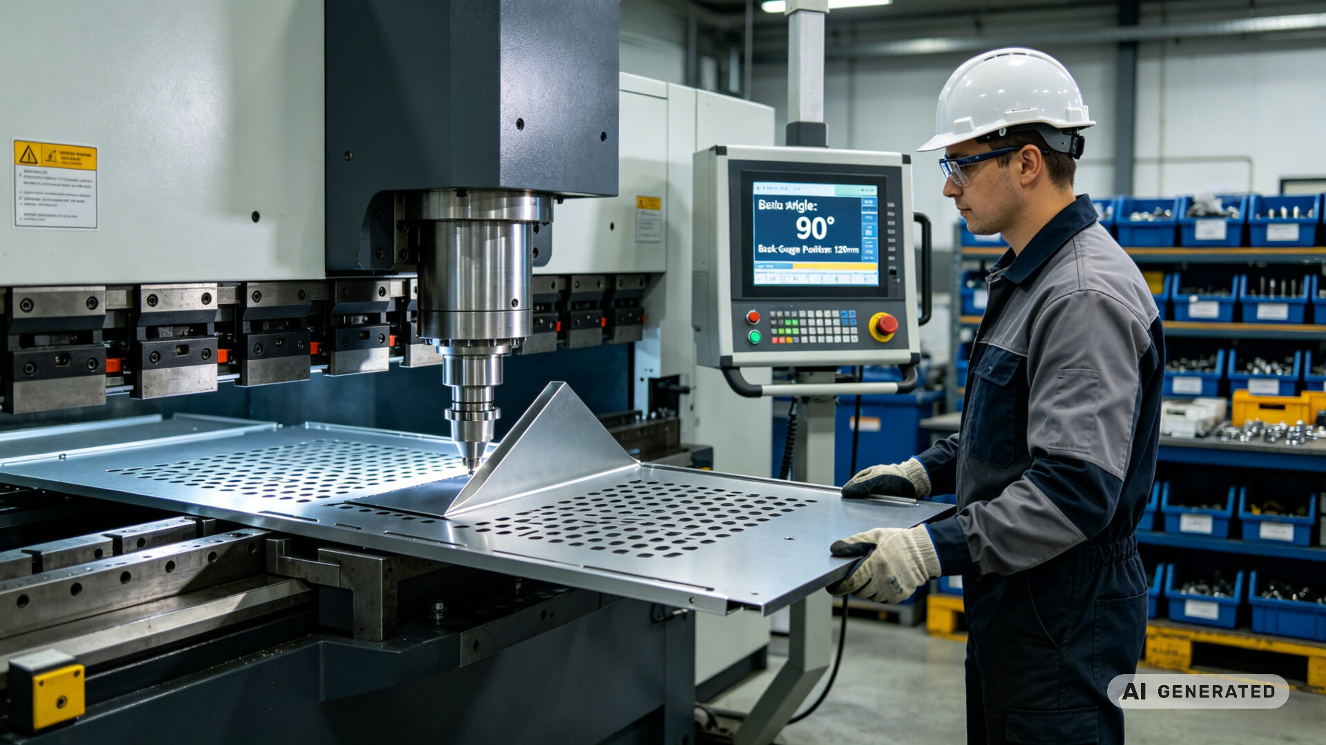 CNC-Press-Brake-Bending-Steel-Enclosure-Panel-Precision-Sheet-Metal-Fabrication-–-TPS-Elektronik