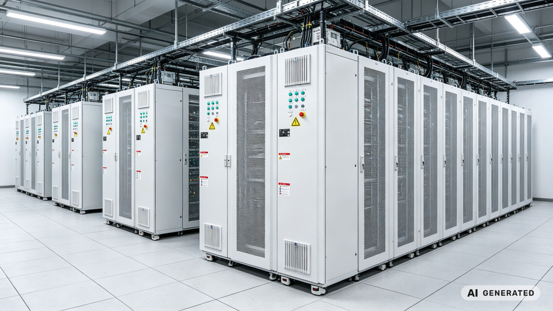 Compact Edge Data Center with TPS 48U Modular Server Racks