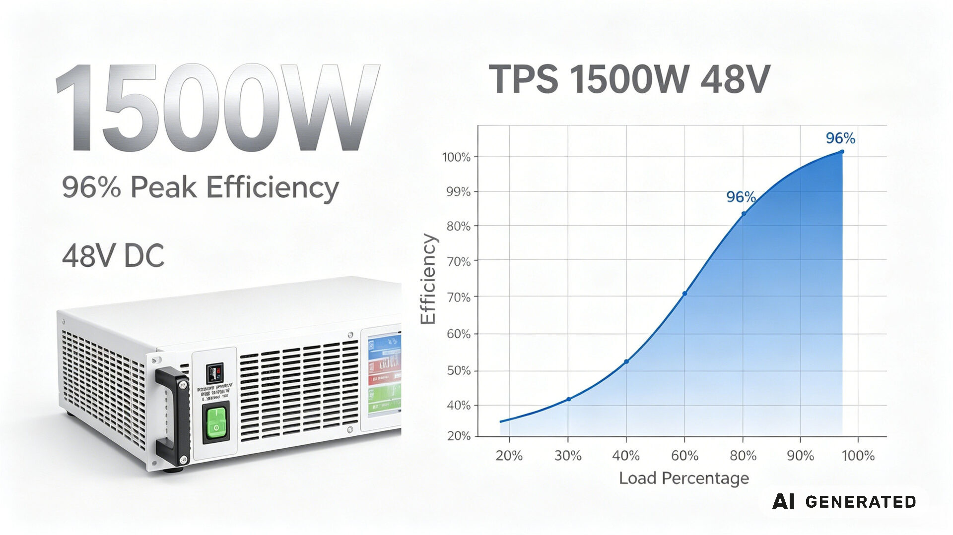 Efficiency-Curve-1500W-Telecom-Power-Supply-48V-DC-96-–-TPS