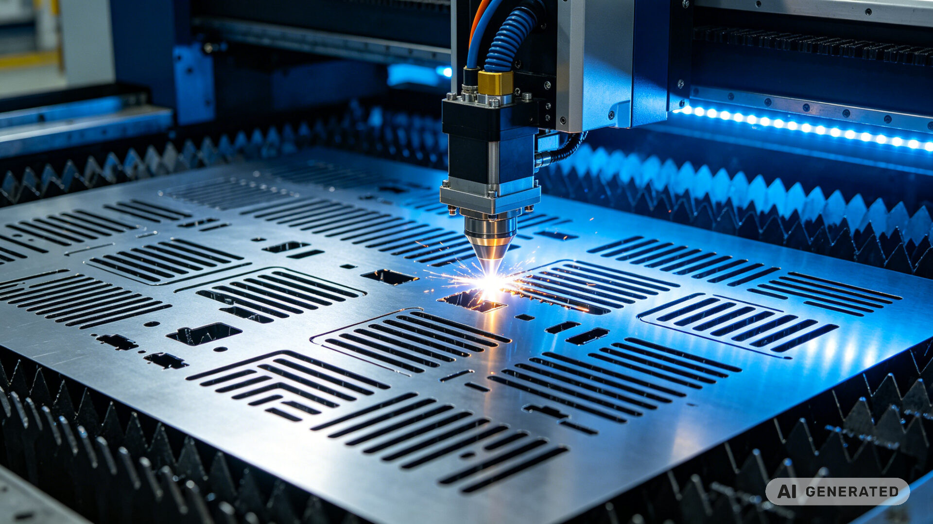 Faserlaserschneiden, Präzisions-Aluminiumplatten, Elektronikgehäuse, Blechbearbeitung – TPS Elektronik