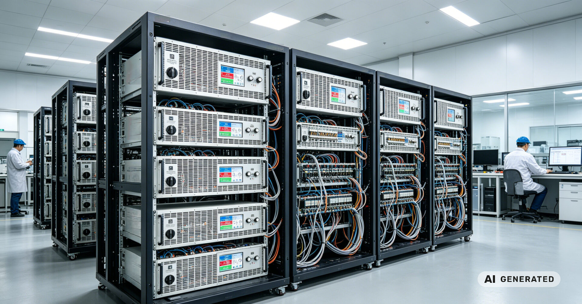 Multi‑Unit-Parallel-Bidirectional-Power-Supply-System-1920-kW-ATE-Rack-Configuration-–-TPS-Elektronik