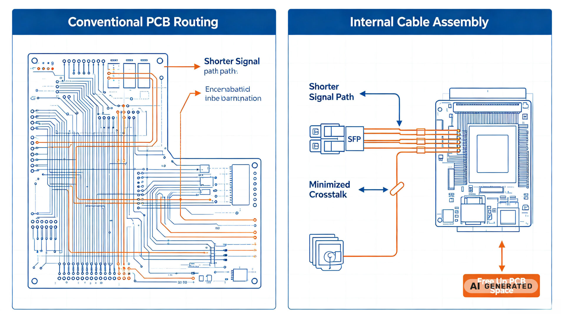 PCB Routing vs Internal Cable Assembly Comparison for Network Equipment