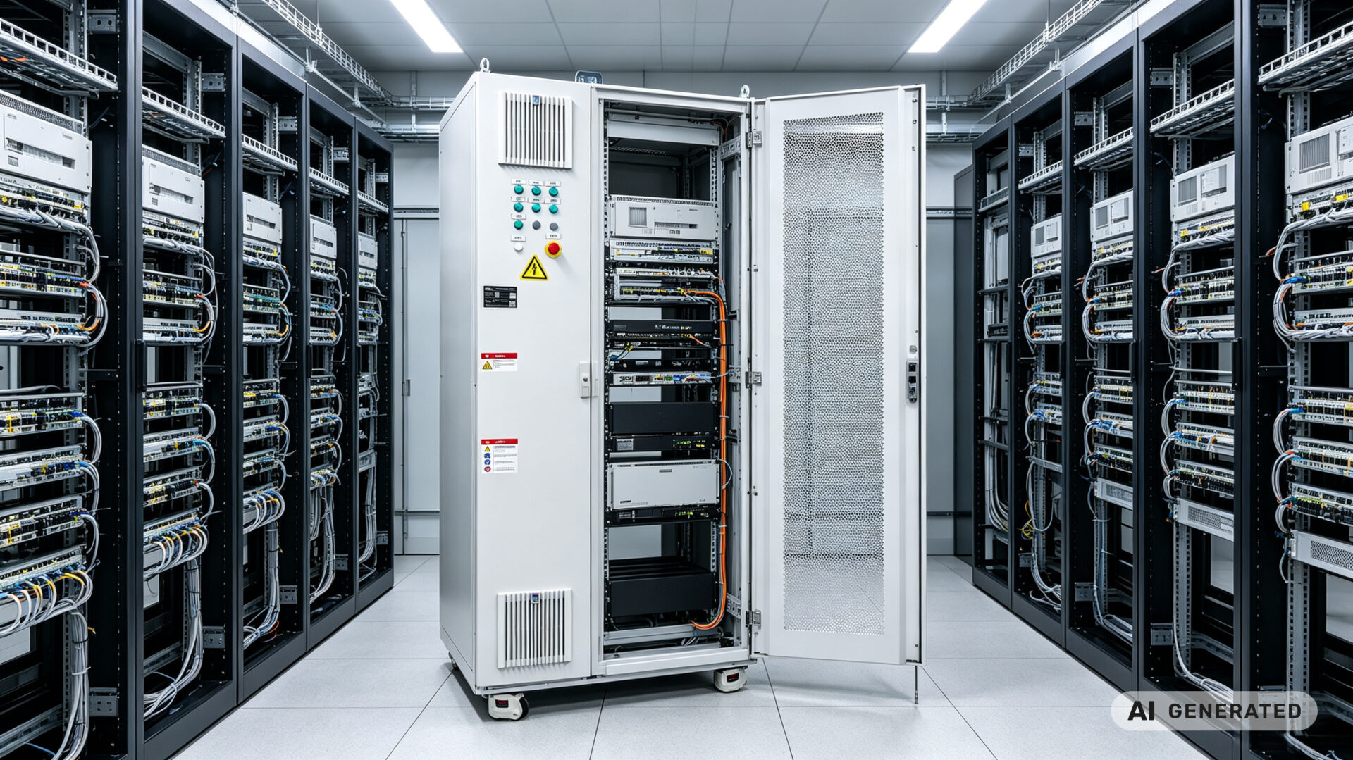 Sentinel 48U Server Rack Cabinet for Modular Edge Data Centers