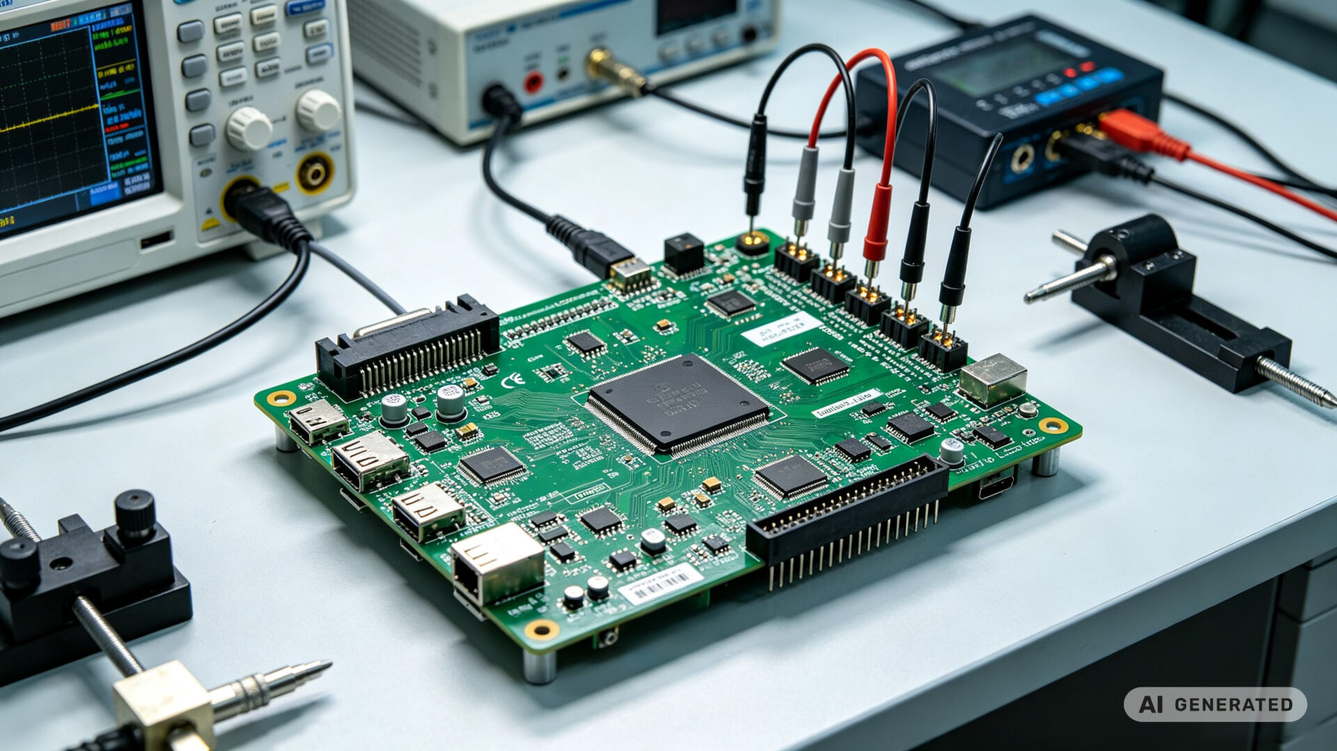 Automotive ECU Prototype PCB Assembly for Design Validation