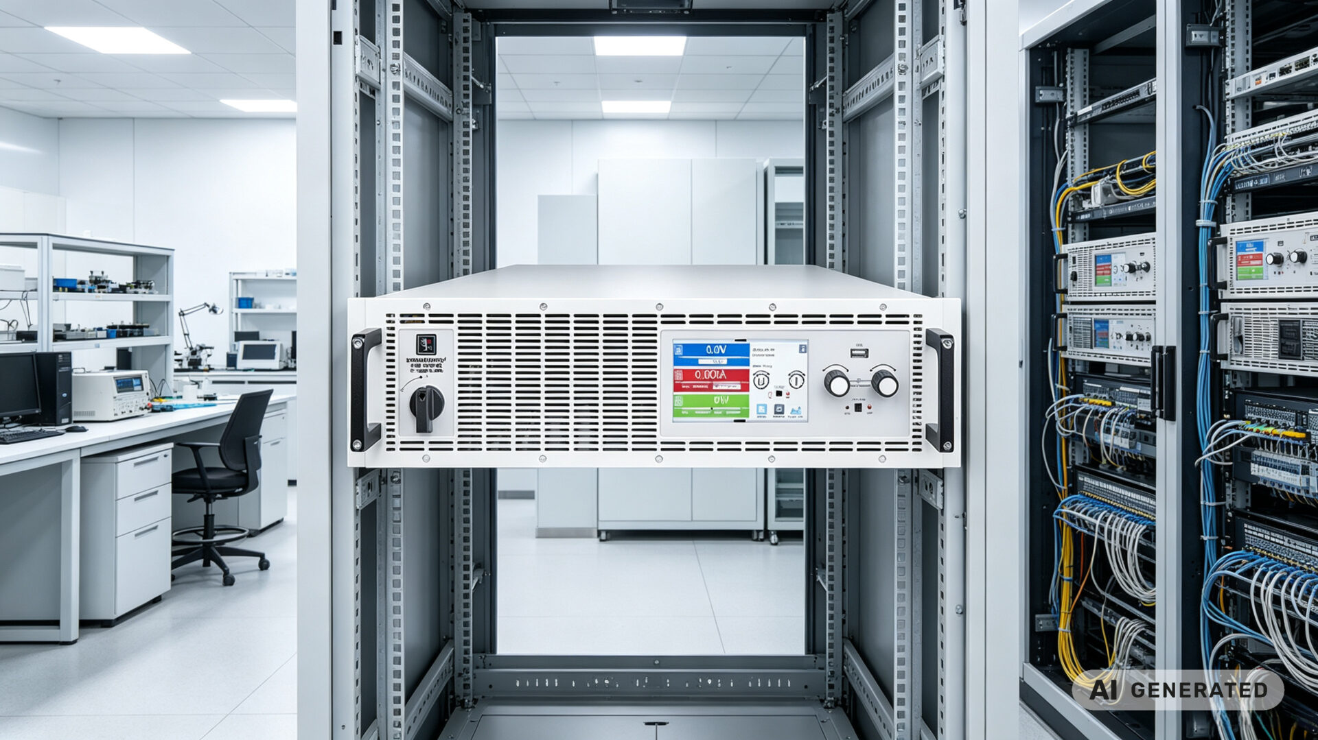 EA-PSBE 11000-40 3U 480V Power Supply for Data Center Infrastructure