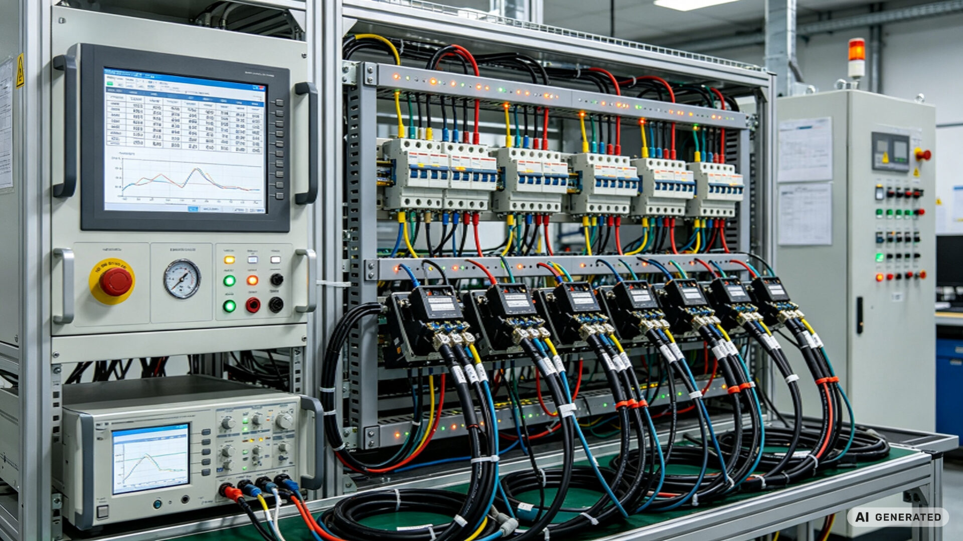 High Current Harness Test System Current Cycling