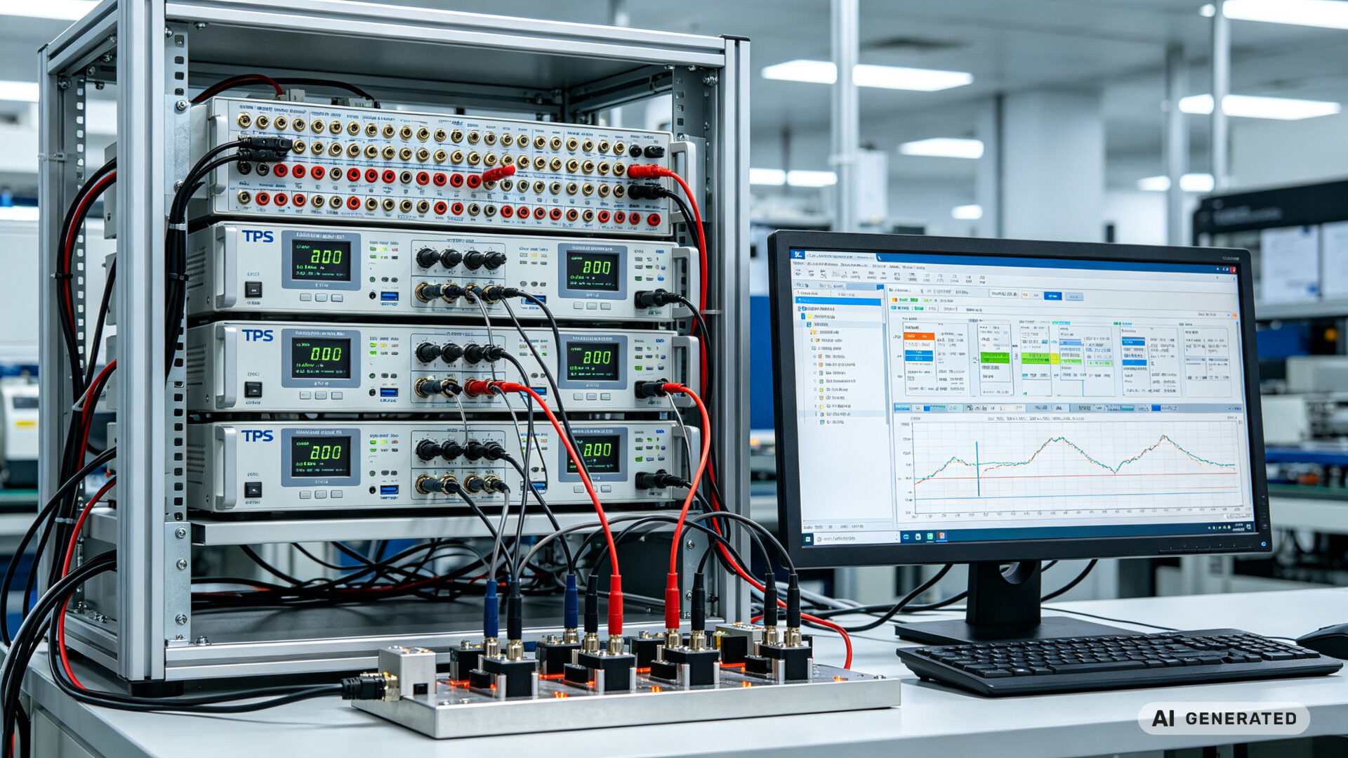 Industrial Power Supply with Remote Sensing for ATE Integration