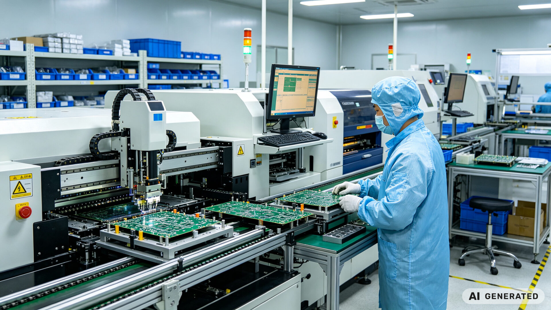 Quick Turn Automotive PCBA Small Batch Production Line
