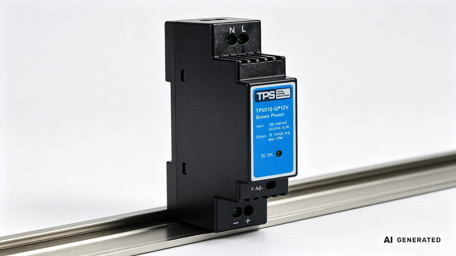 TPS Compact DIN Rail PLC Power Supply Module Features