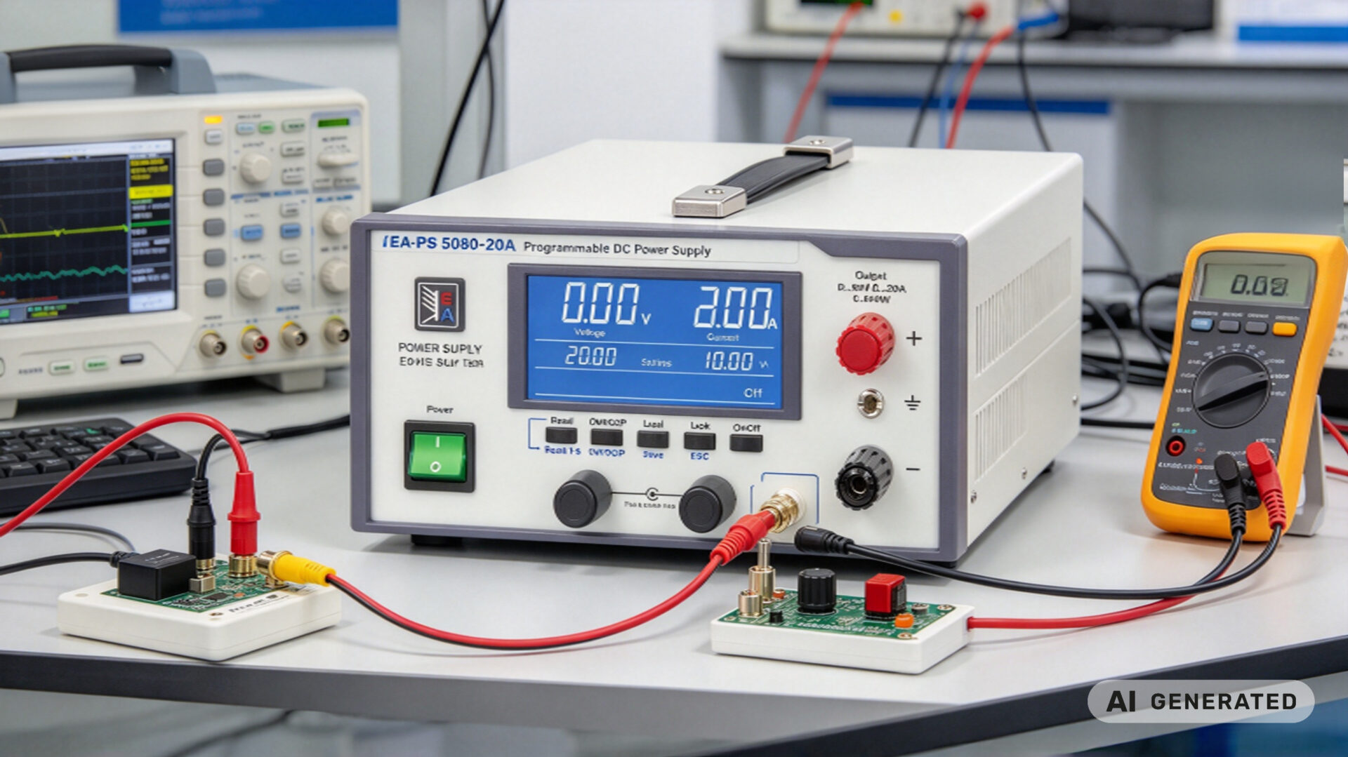 150V Lab Power Supply Precision Test Bench DC Source