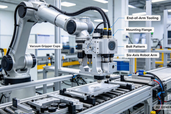Industrial Automation CNC Machining End-of-Arm Tooling Industrielle Automatisierung, CNC-Bearbeitung, End-of-Arm-Werkzeuge