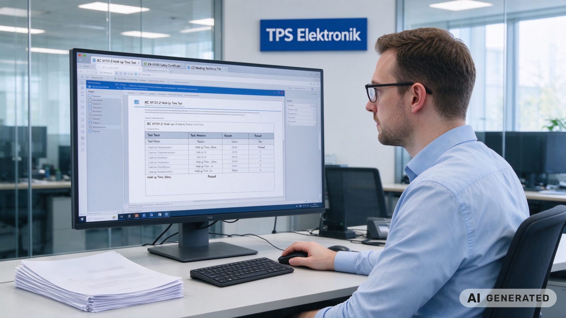 PLC Power Supply Compliance Documentation RFQ